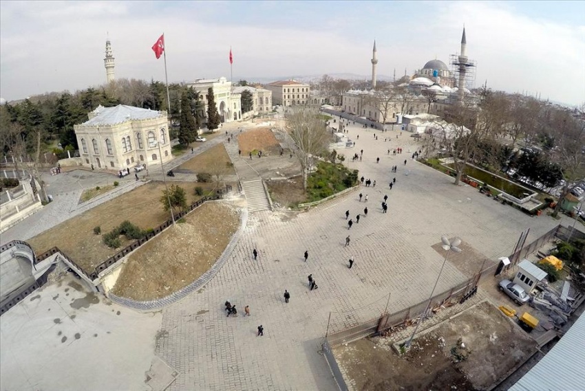 Beyazıt Meydanı Çevre Düzenleme İnşaatı