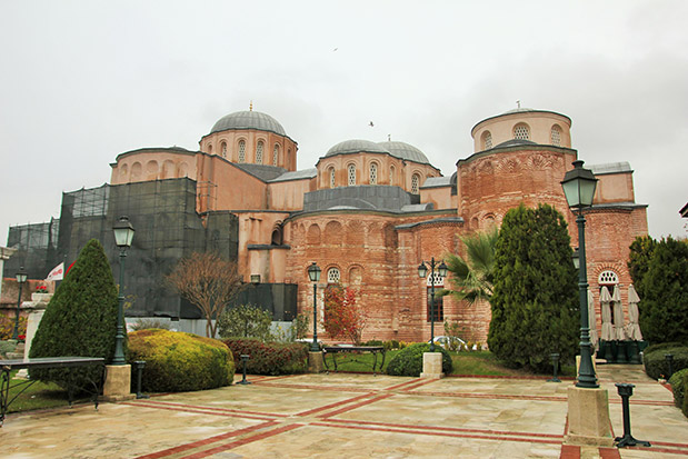 Molla Zeyrek Camii Restorasyonu İnşaatı