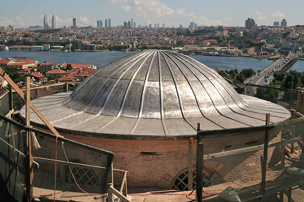 Molla Zeyrek Camii Restorasyonu İnşaatı