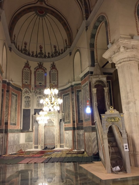 Molla Zeyrek Camii Restorasyonu İnşaatı