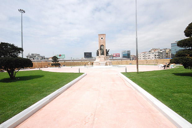 Taksim Cumhuriyet Anıtının Çevre Düzenlemesi Restorasyonu